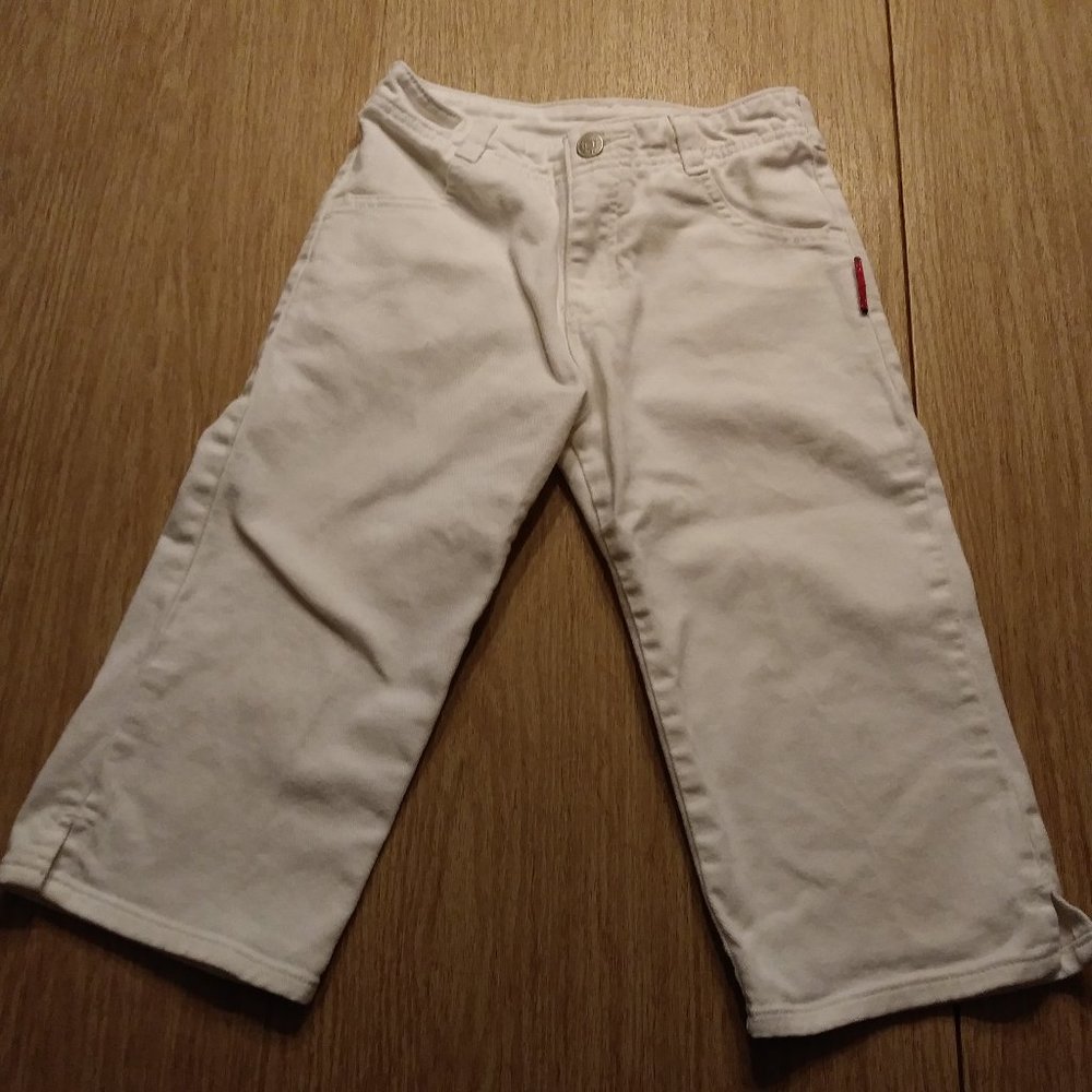 Girls  white Capris Jeans